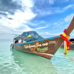 Private Krabi 7 Islands Half Day Sunset Tour : ทัวร์ 7 เกาะชมพระอาทิตย์ตก โดยเรือหางยาว+รถรับ-ส่ง(ทัวร์ส่วนตัว), กระบี่