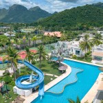 Oriental Beach Pearl Resort (โอเรียนทอล บีช เพิร์ล รีสอร์ต) ห้อง โลตัสทาวน์เฮาส์ 2 ท่าน ,ปราณบุรี
