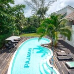 Pajamas Koh Chang (ปาจามัส เกาะช้าง) ห้อง ดีลักซ์ วิวสระว่ายน้ำ 2 ท่าน ,เกาะช้าง