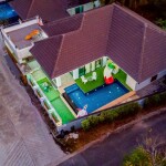 พูลวิลล่าบางเสร่ : Airport pool villa พักได้ 10-15 ท่าน สัตหีบ,ชลบุรี