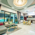 พูลวิลล่าบางเสร่ : Airport pool villa พักได้ 10-15 ท่าน สัตหีบ,ชลบุรี