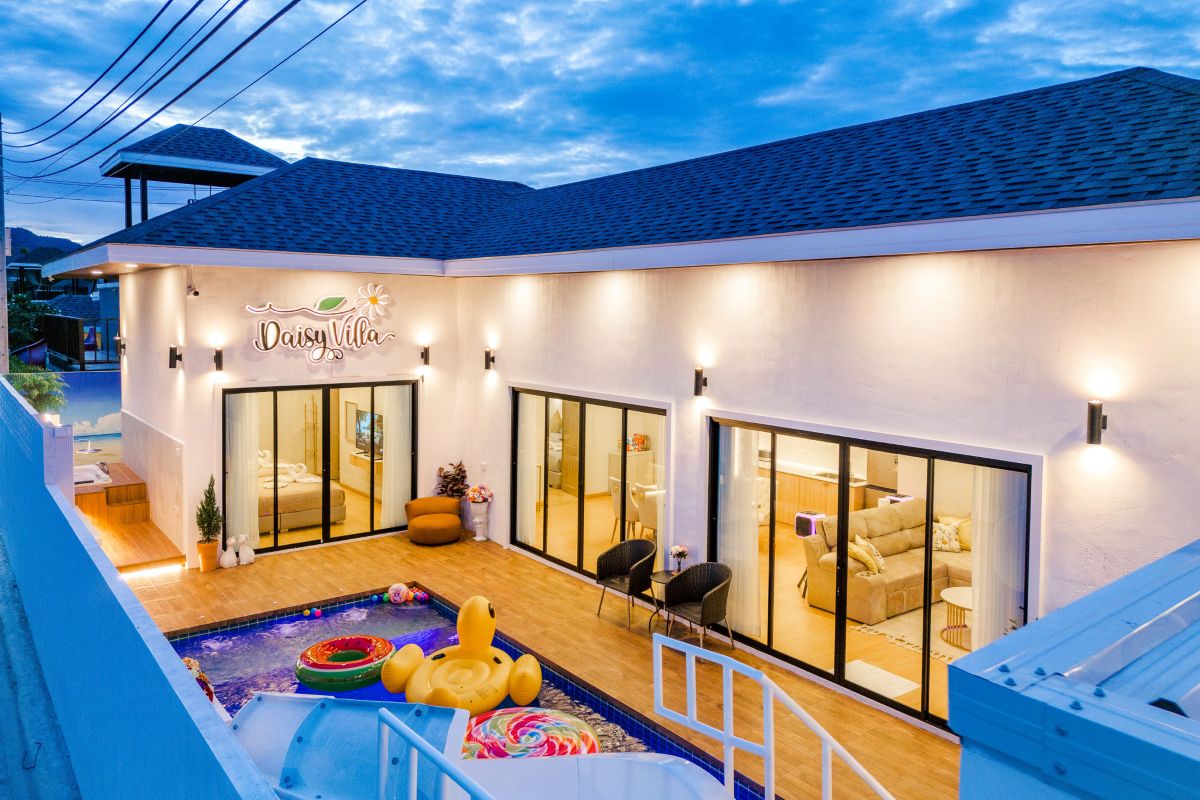 พูลวิลล่าชะอำ : DAISY VILLA สำหรับ 10 ท่าน