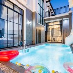พูลวิลล่าพัทยา : Gala Fun Pool Villa สำหรับ 10 ท่าน