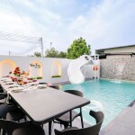 พูลวิลล่าพัทยา : Viva Fun Pool Villa สำหรับ 16 ท่าน