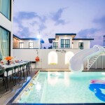 พูลวิลล่าพัทยา : Mana Fun Pool Villa สำหรับ 16 ท่าน