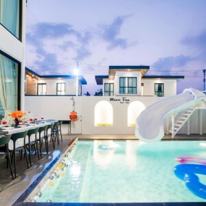 พูลวิลล่าพัทยา : Mana Fun Pool Villa สำหรับ 16 ท่าน