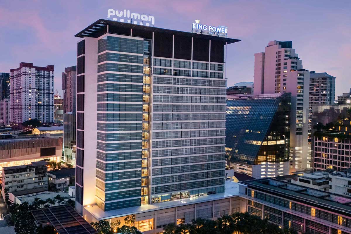 Pullman Bangkok King Power (โรงแรมพูลแมน คิง เพาเวอร์ กรุงเทพ) ห้อง Deluxe Room 2 ท่าน กรุงเทพ