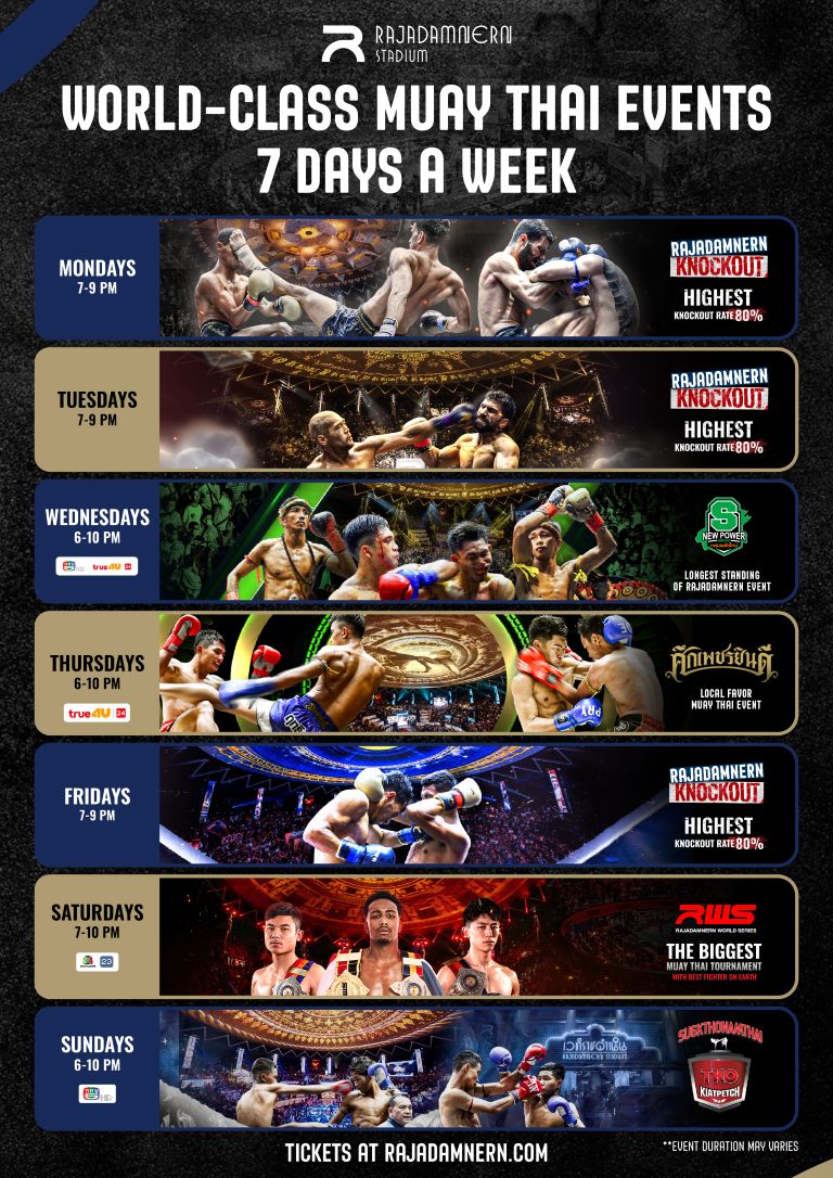 Fightcard offering 7 days