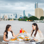 The Planet Cruise รอบ Sunset : บุฟเฟ่ต์บนเรือหรูล่องแม่น้ำเจ้าพระยา