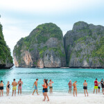 เรือสปีดคาตามารัน 2 ชั้น One Day Trip ทัวร์ Lazy Phi Phi เกาะพีพี-ไม้ท่อน-ซันเซ็ทมาหยา (มีสไลด์เดอร์)+อาหารกลางวัน+รถรับ-ส่ง, ภูเก็ต