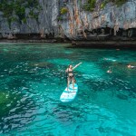 เรือสปีดคาตามารัน 2 ชั้น One Day Trip ทัวร์ Lazy Phi Phi เกาะพีพี-ไม้ท่อน-ซันเซ็ทมาหยา (มีสไลด์เดอร์)+อาหารกลางวัน+รถรับ-ส่ง, ภูเก็ต
