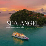 Romantic Sunset Cruise : ดินเนอร์ล่องเรือหรู ชมพระอาทิตย์ตก 2 ชม.+อาหาร 4 คอร์ส+รถรับส่ง, ภูเก็ต