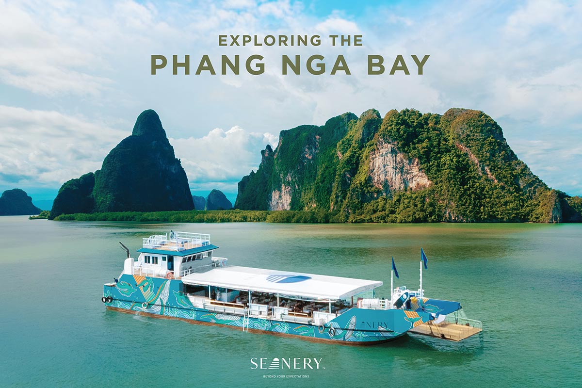 [From Phuket] Seanery Cruise : One Day Trip Phang-nga Bay + Hong Island + James Bond Island with transfer