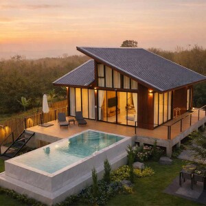 พูลวิลล่าเพชรบูรณ์ : Solitude Villas (Private Pool Villa)