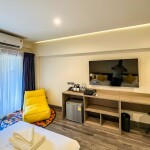 SureStay By Best Western Iconic Ari-Jatujak (ชัวร์สเตย์ บาย เบสท์ เวสเทิร์น ไอคอนิก อารีย์-จตุจักร) ห้อง Deluxe Room Poolside 2 ท่าน, กรุงเทพ