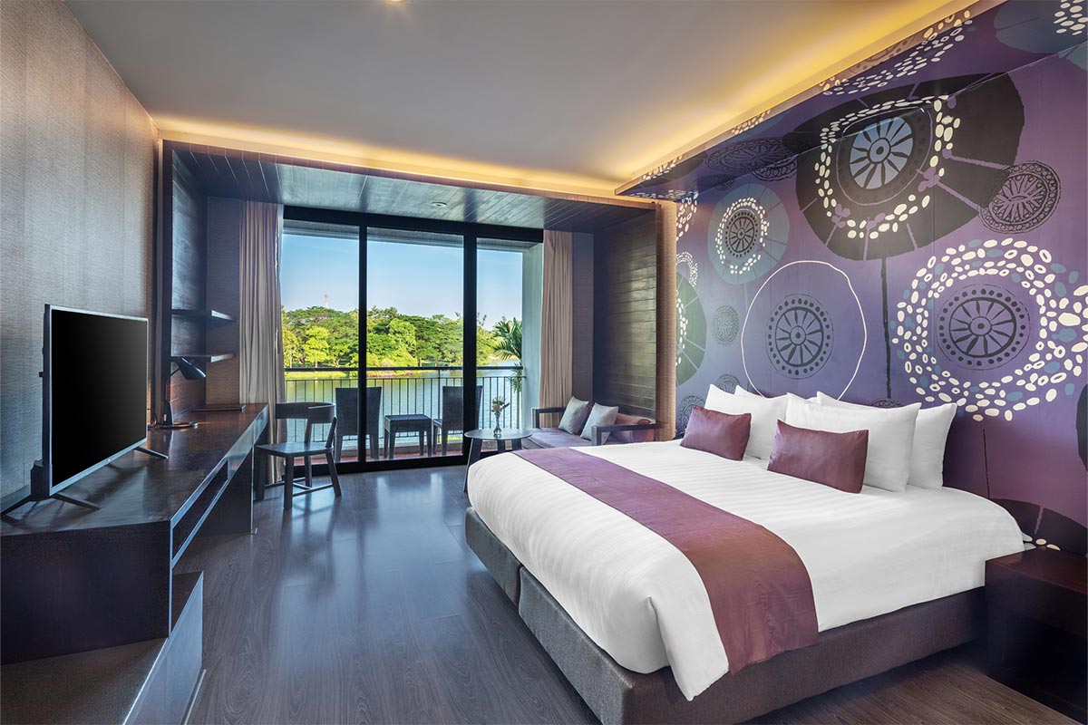 Tawa Ravadee Resort (ทวาราวดี รีสอร์ท ปราจีนบุรี) ห้อง Deluxe Room 2 ท่าน ปราจีนบุรี