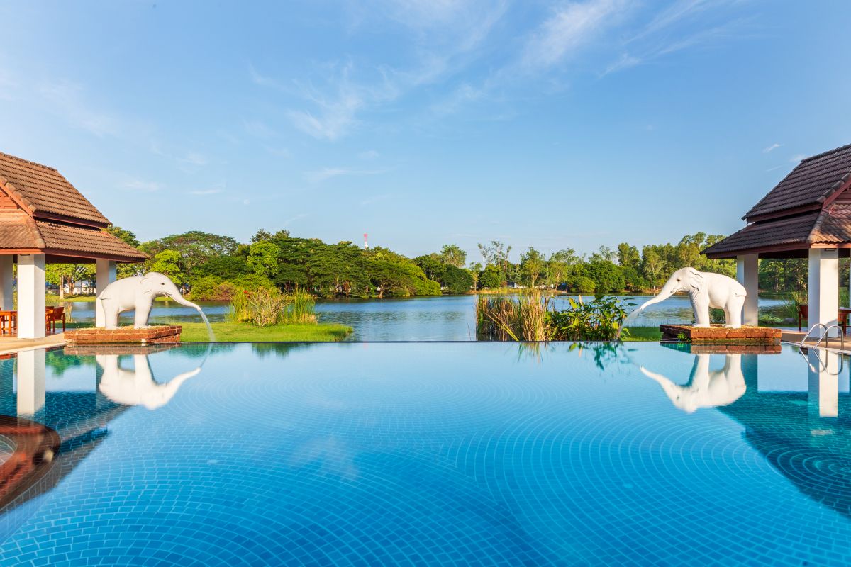 Tawa Ravadee Resort Prachinburi (ทวาราวดี รีสอร์ท ปราจีนบุรี) ห้อง Deluxe 2 ท่าน, ปราจีนบุรี