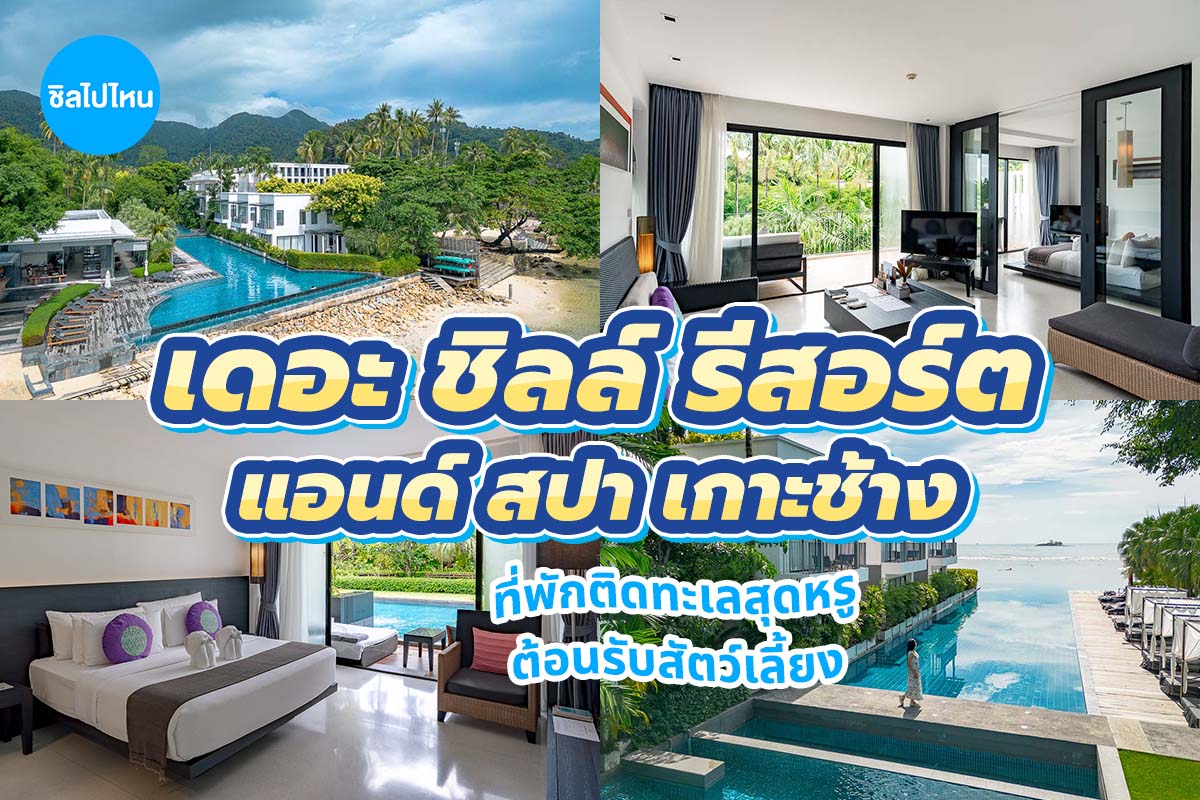 The Chill Resort and Spa Koh Chang (เดอะ ชิลล์ รีสอร์ต แอนด์ สปา เกาะช้าง) ห้อง The Chill Deluxe 2 ท่าน, เกาะช้าง