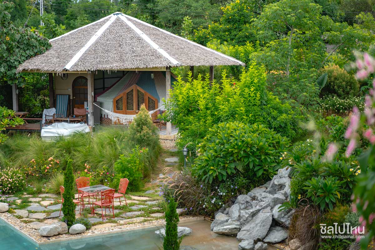 The Elephant Treehouse (บ้านต้นไม้) ห้อง Secret Garden Camp 2 ท่าน กาญจนบุรี