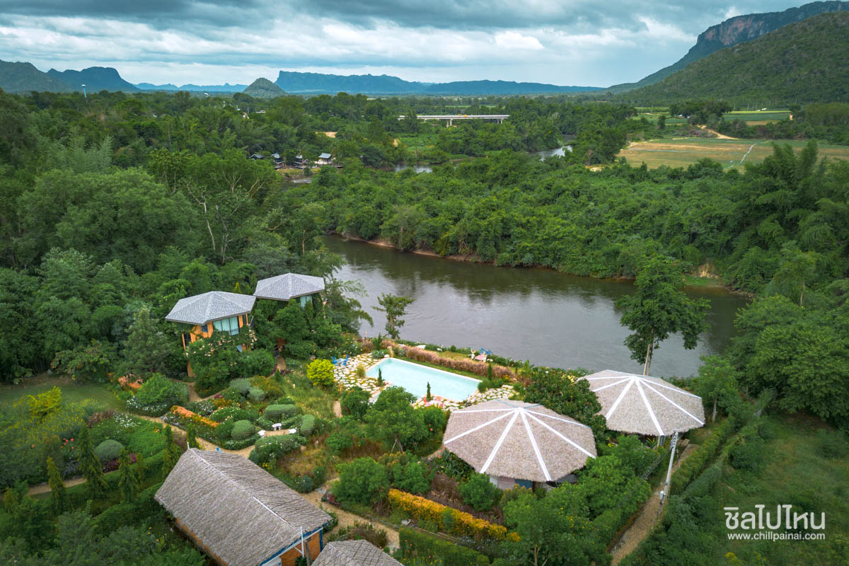 The Elephant Treehouse (บ้านต้นไม้) ห้อง Mountain Touch Tower 2 ท่าน กาญจนบุรี