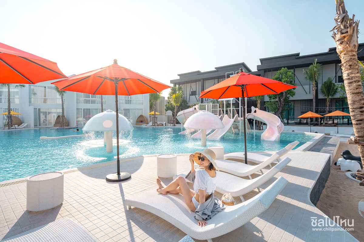 The Gems Mining Pool Villas Pattaya (เดอะ เจมส์ ไมนิ่ง พูลวิลล่า พัทยา) ห้อง Platinum One-bedroom Pool View 2 ท่าน พัทยา