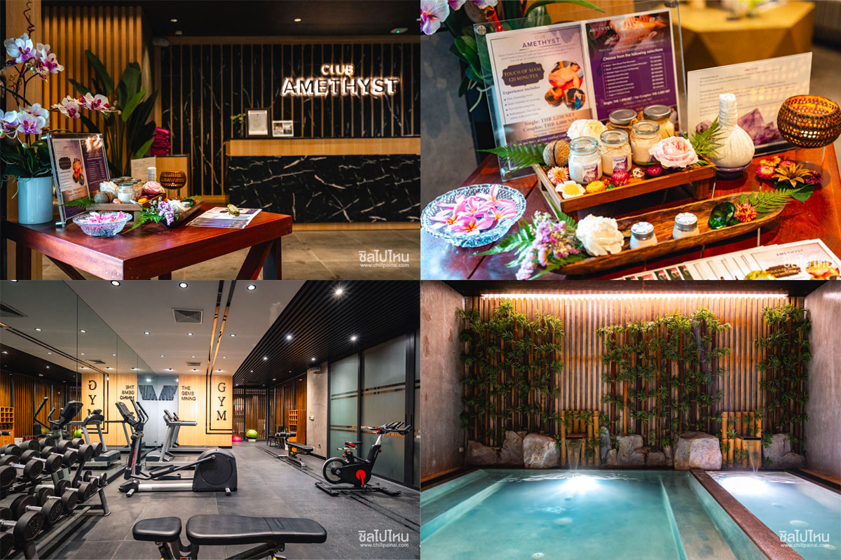 The Gems Mining Pool Villas Pattaya (เดอะ เจมส์ ไมนิ่ง พูลวิลล่า พัทยา) ห้อง Platinum One-bedroom Pool View 2 ท่าน พัทยา