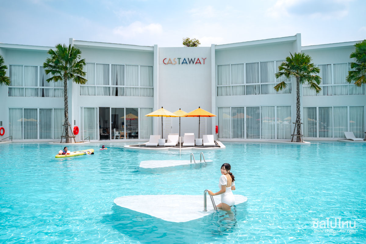 The Gems Mining Pool Villas Pattaya (เดอะ เจมส์ ไมนิ่ง พูลวิลล่า พัทยา) ห้อง Platinum One-bedroom Pool View 2 ท่าน พัทยา