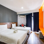 The Loft Seaside Sriracha Hotel (เดอะลอฟต์ ซีไซด์ ศรีราชา) ห้อง Superior Seaview 2 ท่าน ศรีราชา