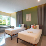 The Riverhome Resort (เดอะ ริเวอร์โฮม รีสอร์ท) ห้อง Garden view 2 ท่าน นครนายก