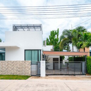 พูลวิลล่าหัวหิน : The Sea-Cret Garden Hua hin บ้าน PRIVATE POOL VILLA 2 BEDROOMS สำหรับ 4 ท่าน