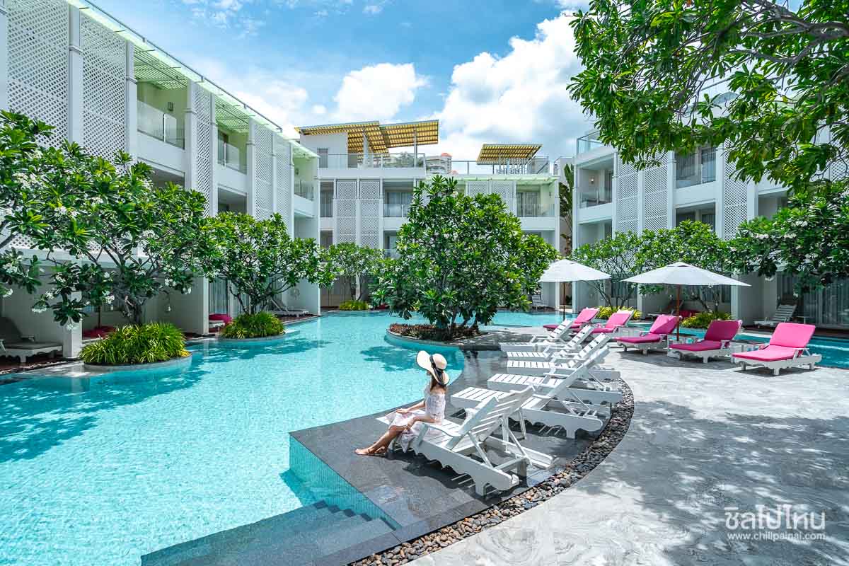 The Seacret Huahin (เดอะ ซีเครท หัวหิน) ห้อง Deluxe Jacuzzi 2 ท่าน หัวหิน