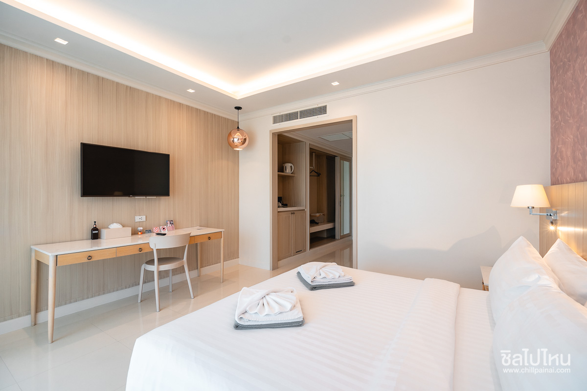 The Seacret Huahin (เดอะ ซีเครท หัวหิน) ห้อง Deluxe Jacuzzi 2 ท่าน หัวหิน