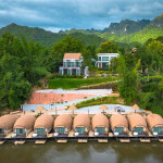 Veevaree RiverKwai Resort (วีวารี ริเวอร์แคว รีสอร์ท) ห้อง Riverlux 2 ท่าน กาญจนบุรี