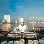 Twilight White Orchid River Cruise (ขึ้นท่าเรือเอเชียทีค) : บุฟเฟ่ต์บนเรือหรูล่องแม่น้ำเจ้าพระยา
