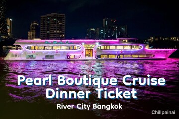 Pearl Boutique Cruise Dinner Cruise Ticket · River City Bangkok